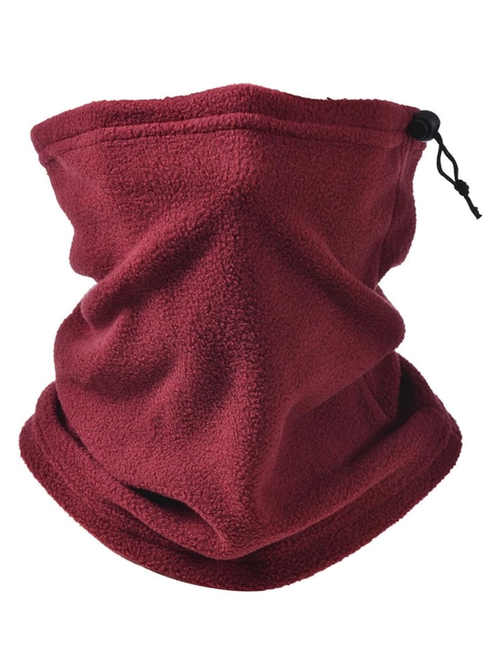 💞 New Maroon Thermal Fleece Neck Warmer Gaiter and Face Cover